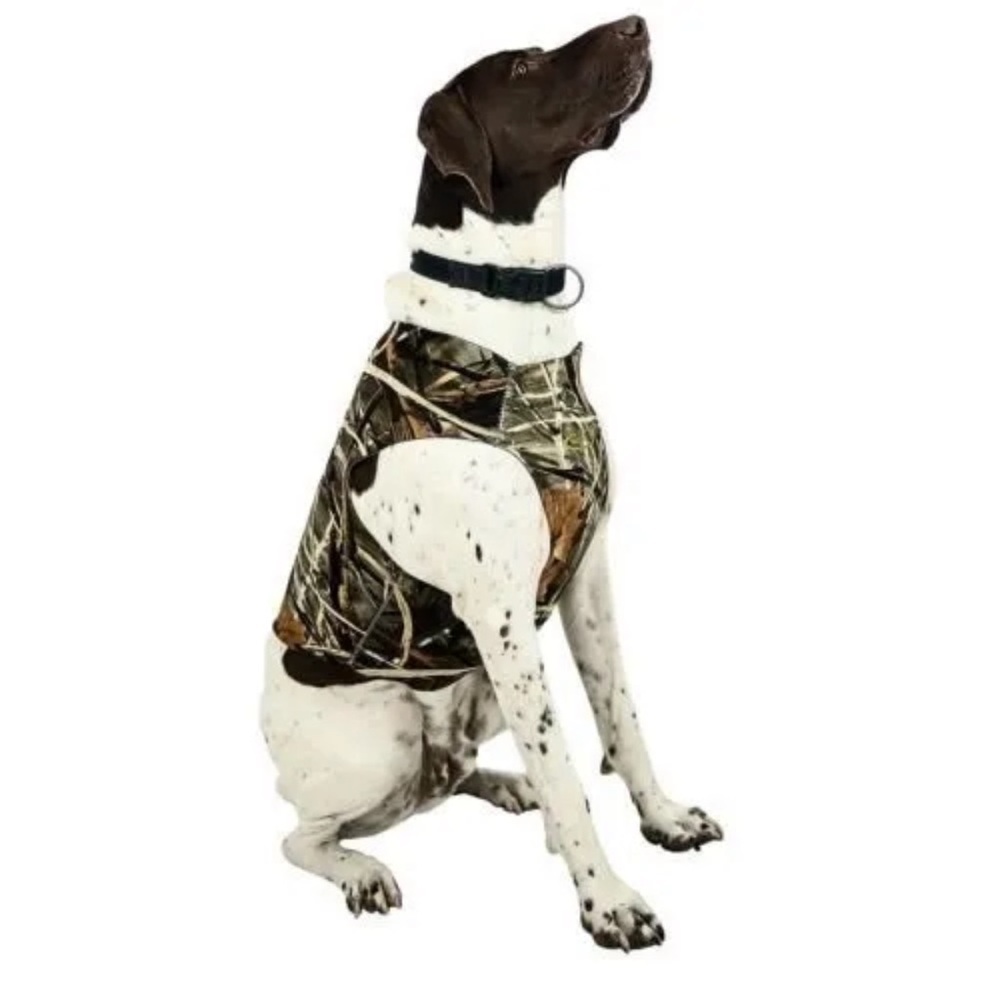Team Realtree All Weather Neoprene Dog Chest Protector, Camo, Extra Large
